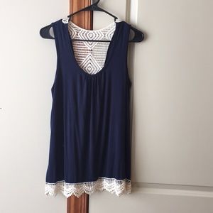 Crochet tank top from Stitch Fix